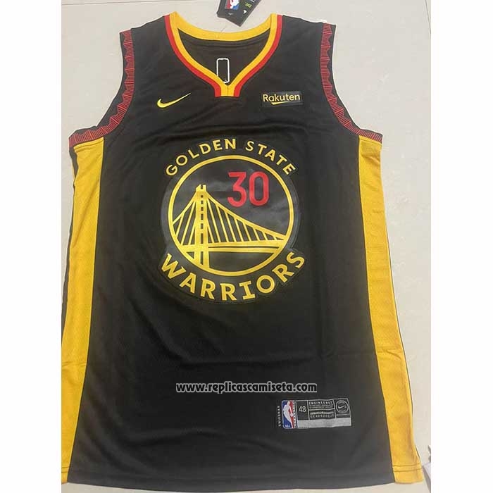 Camiseta Golden State Warriors Stephen Curry NO 30 Ciudad 2023-24 Azul